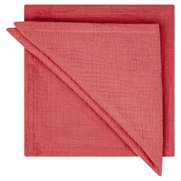 Servietten aus Musselin (2er Set)