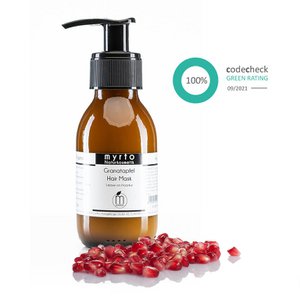 myrto Bio Hair Mask Pomegranate - Leave-in hair treatment for damaged hair