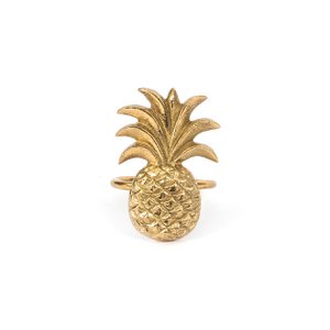 The Pineapple Napkin Ring - Gold