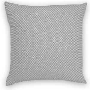 Cushion Ottoman - Light Gray - 55x55cm