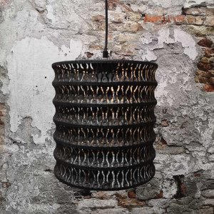 Zago hanglamp recht 25x25x28cm. (72342)