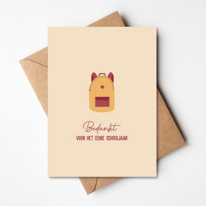 Danke für das lustige Schuljahr