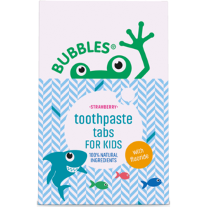 Bubbles Zahnpasta-Tabs - Mit Fluor