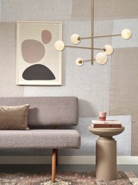 Hanglamp Carrara 3-armig, goud