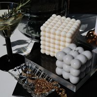 The Grand Bubble 8x8 Creme + Bubble light gray