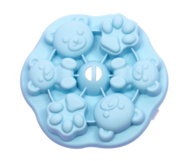 IJsblokjes vorm - beer blauw