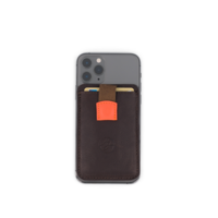 Phone card holder - Café Orange