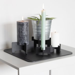 Line Untersetzer – quadratisch – Kobaltblau