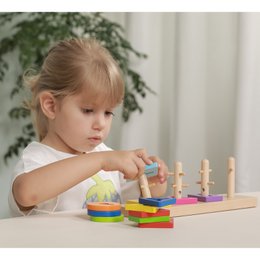 Motor Skills Game - Sort and Stack Shapes