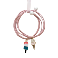 Ice cream hair elastics