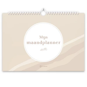 Fyllbooks My Monthly Planner A4 - Dateless - Beige