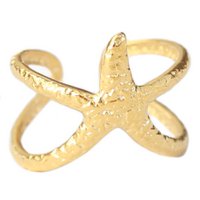 Gouden ring zeester