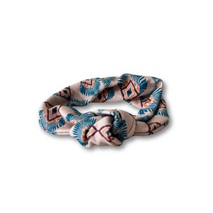 Baby/Kids Bandeau "Etnic Peacock" - Bamboo cotton