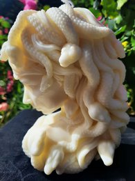 Medusa Profile Candle