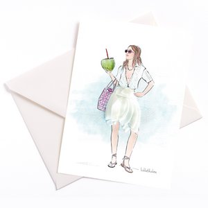 Card with envelope | Piña Colada