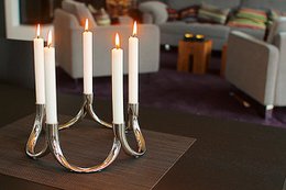 Łuk 2 szt. Świecznik