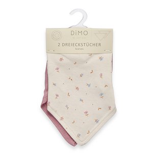 Triangular scarves in a pack of 2