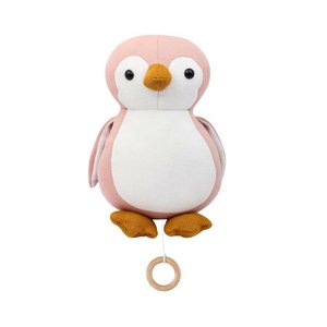 Musikalisches Spielzeug Pinguin Pink