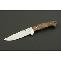 ED MAHONY Elk Master I, hunting knife, light root wood