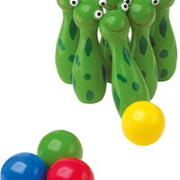 Skittles frog | Board games | Wooden toys