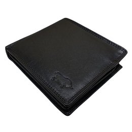 Arrigo - Pung Mænd - Brunt og Sort Læder - Billfold Model - Pung