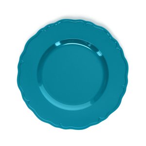Melamine plate (20cm) - Petrol blue