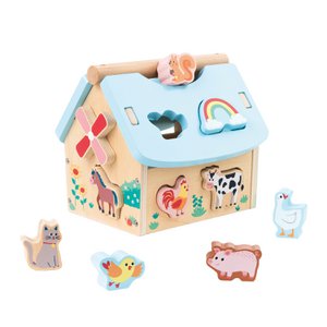 Lelin® Houten Vormenstoof Boerderij