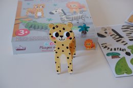 Easy creation, Folding accordions "Animals of the savannah"