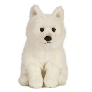 Living Nature knuffel Arctic Fox 30cm pluche vos speelgoed