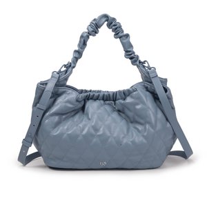 Blue carin vegan leather bag