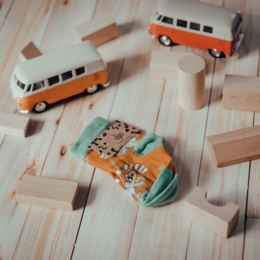 Lemuren-Socken für Kinder