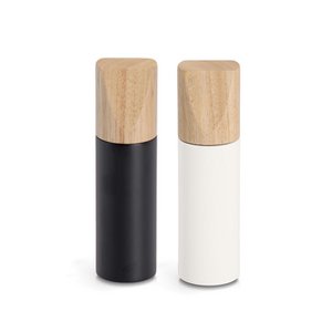 Salt/pepper mill, rubber tree