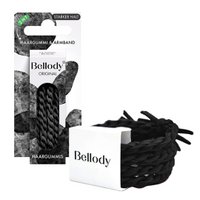 Haargummis Schwarz - Bellody®(4 Stk.) - Stylisch geflochtene Haargummis