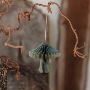 Papierhanger Mushroom - Olive