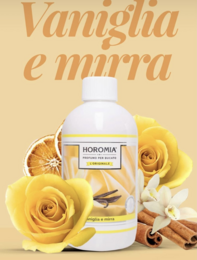 Horomia washing perfume Vaniglia e Mirre 500ml