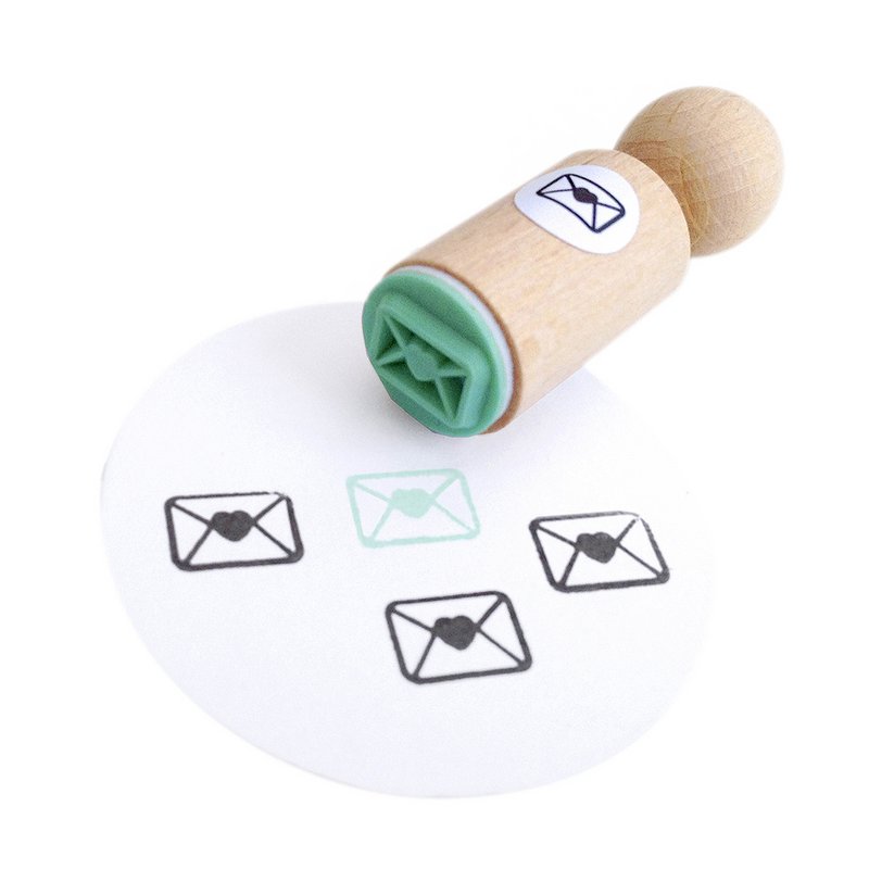 Envelop met Heart Design stempel