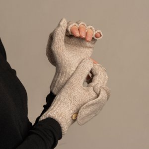 Women's Convertible Gloves Knitted Merino