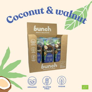 Organic date bar: coconut and walnut