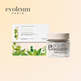 A hydro-protective food supplement containing a complex of natural ingredients to support skin health and hydration.