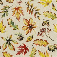 Lunch-Servietten aus Recycling-Tissue "Leaves Allover"