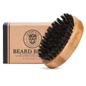 GUARDENZA BEARD BRUSH - Bamboo Wood