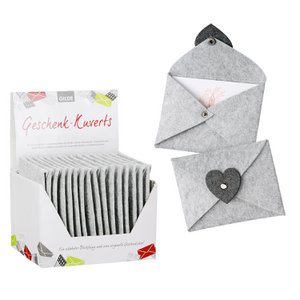 Rectangular gift envelope Namaste 2 assorted, height 11 cm