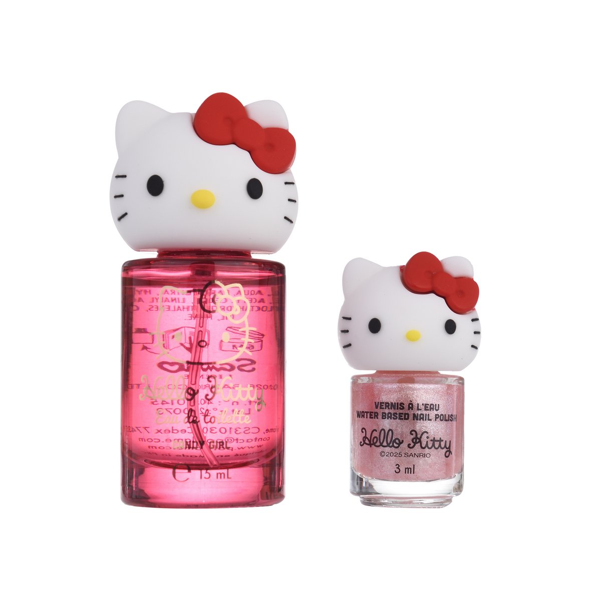Coffret Vernis à Ongles à l'Eau 3ml & Eau de Toilette 15ml Hello Kitty x6