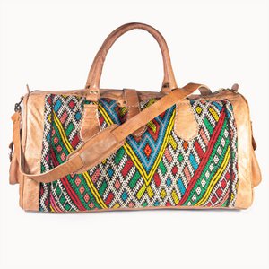 Leren Tas 'Kilim X'