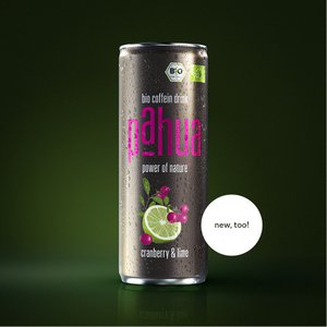 Bio Koffein Limonade Cranberry Limoen | Alternatief voor natuurlijke energiedrank