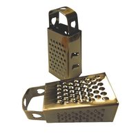 Mini rasp BRONZE met hartje 7.5cm (voor amberblokjes)