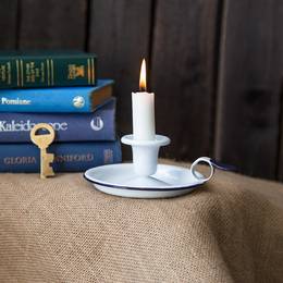 Enamel Candle Holder | Plain