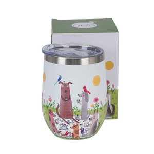 DUO DOGS Thermal Mug 330ml, DOGS PICNIC, giftbox