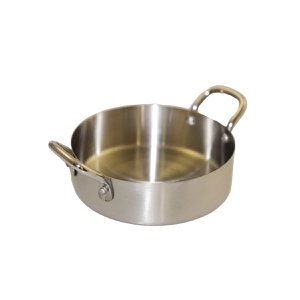 Mini Matt Round Topf mit zwei Runden 12x12x4cm