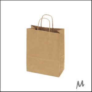 Paper bags s - brown kraft (100 pieces)